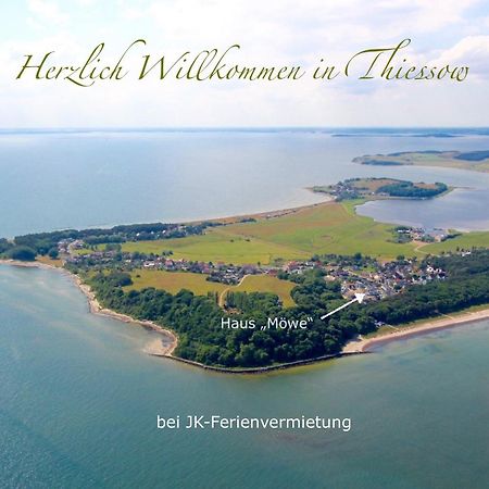 Ferienwohnung4 Im Haus Moewe 티소브 외부 사진